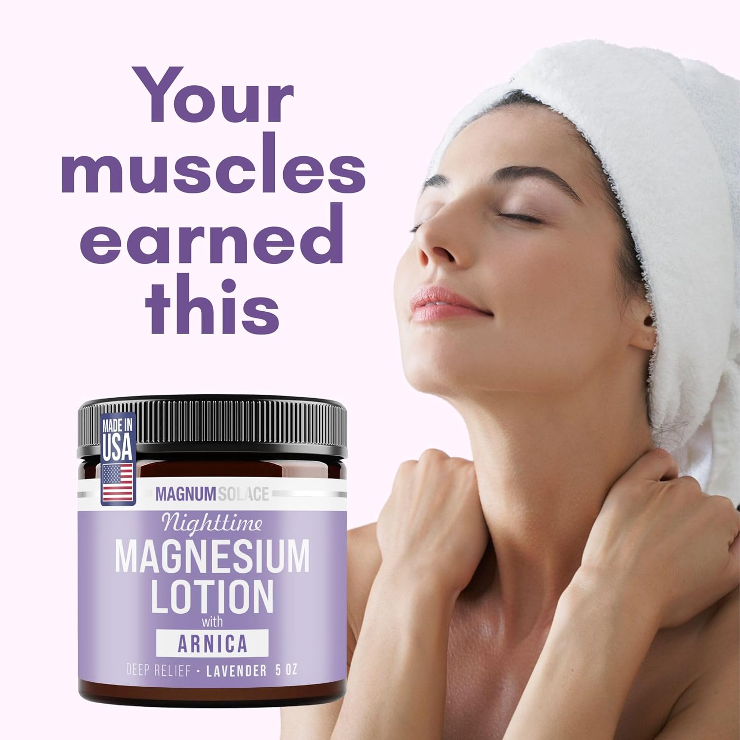 Magnum Solace Nighttime Magnesium Lotion with Arnica Review